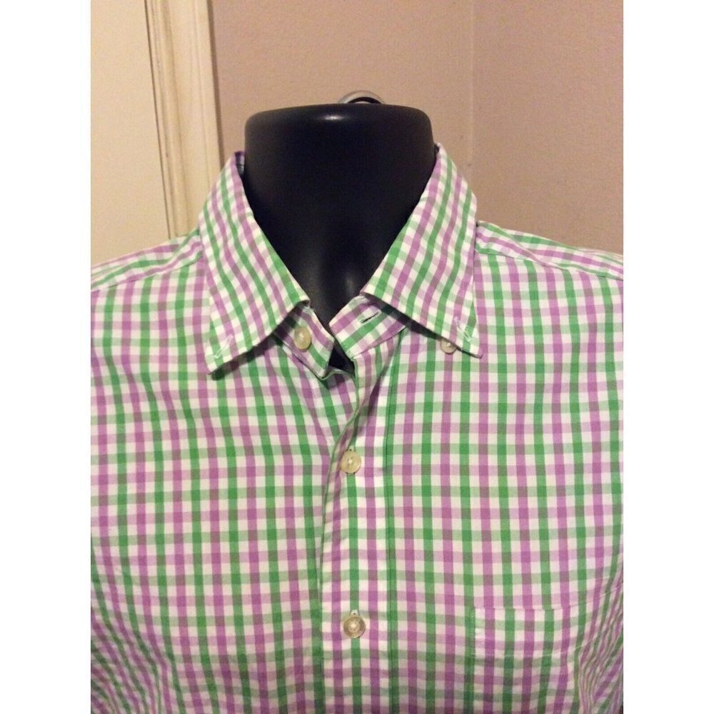 Vinyard Vines Murray Shirt Men's M Medium Shep And Ian Long Sleeve Button - Picture 2 of 11